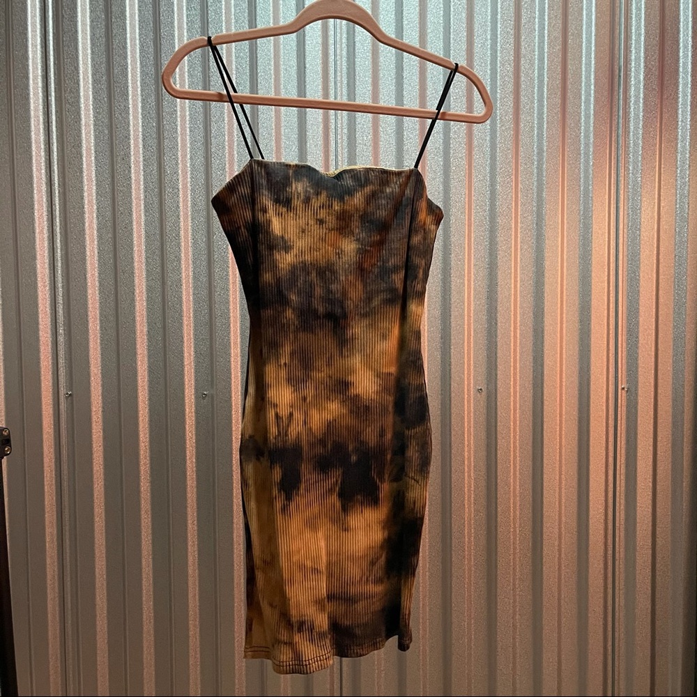 Sexy ribbed bodycon dress